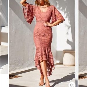 JAUS Reyna midi lace dress  (Two Sisters label)